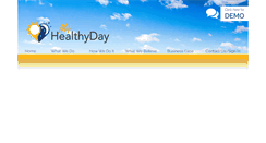 Desktop Screenshot of myhealthyday.com